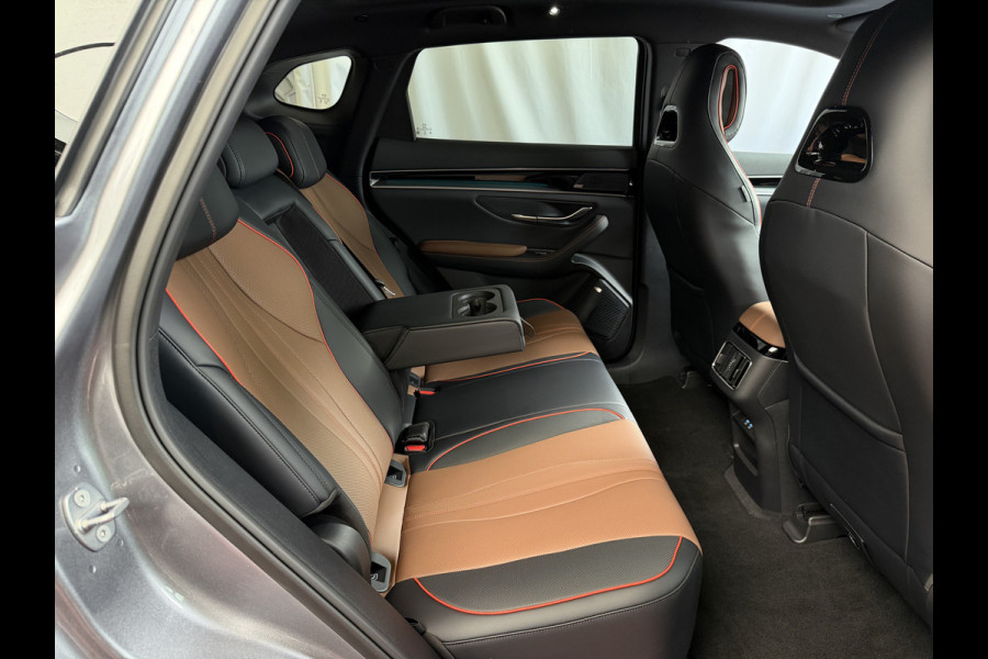 BYD SEAL U 1.5 T DM-i AWD 324PK DESIGN BRUIN LEER Pano Dak Head‑Up 360° Camera Stoel‑/Stuurverwarming Stoelventilatie Infinity Audio 6 JAAR GARANTIE phev