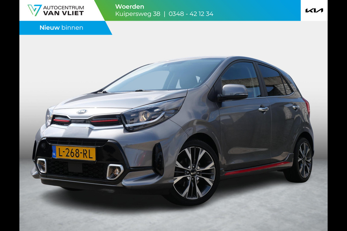 Kia Picanto 1.0 T-GDi GT-Line 5p | 100PK | Stoel/Stuur verwarming | 16''LM |
