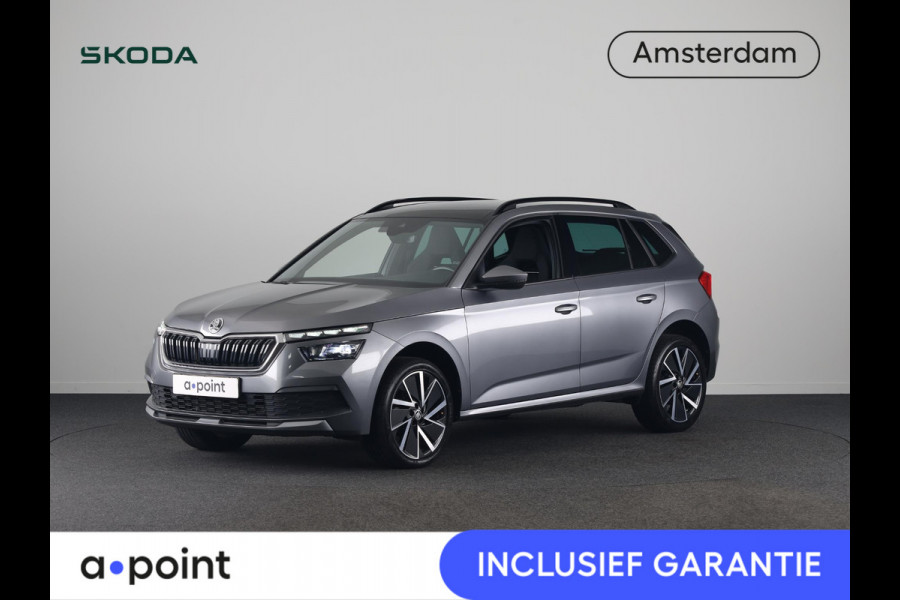 Škoda Kamiq 1.0 TSI Sport Business 110pk | Panoramadak | Navigatie | Parkeercamera | Cirtual Cockpit | Led koplampen | 18 inch Lichtmetalen velgen