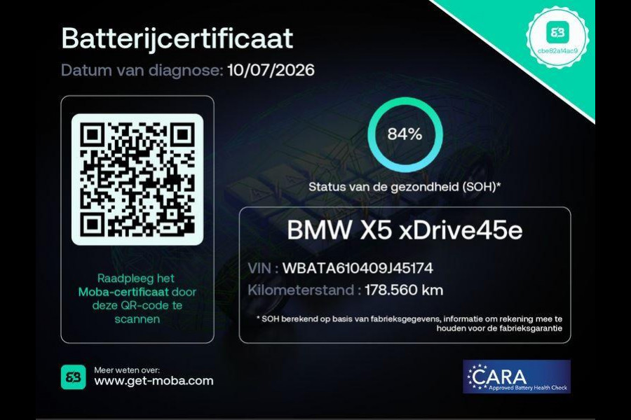 BMW X5 xDrive45e Executive CARPLAY / CAMERA / DEALER ONDERHOUDEN / ZWART LEER / TREKHAAK