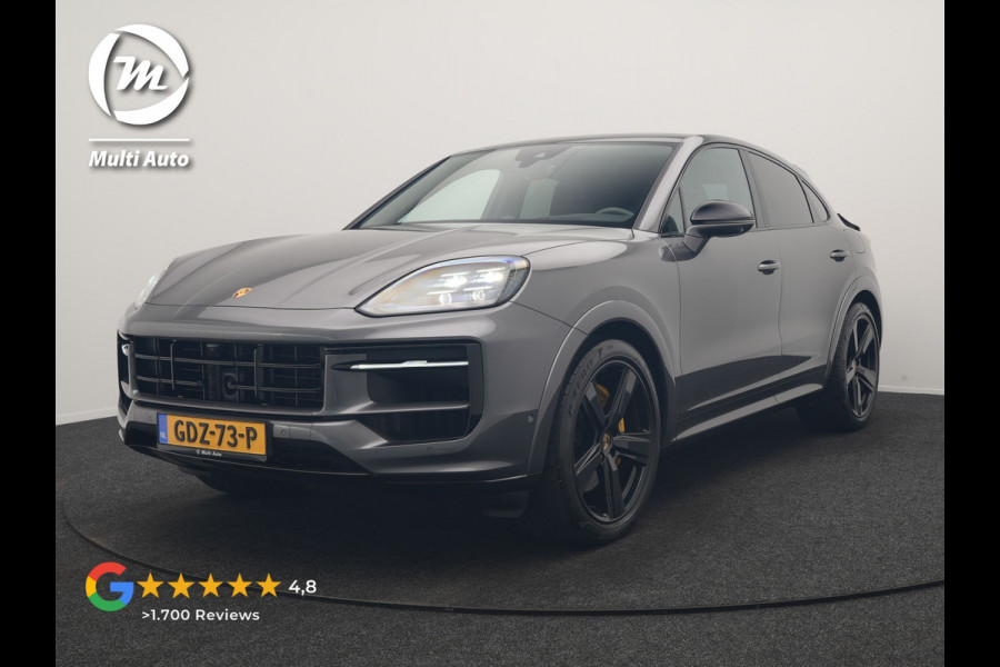 Porsche Cayenne Coupé 3.0 E-Hybrid PHEV | MY 2024 Facelift | Trekhaak Af Fabriek | Panodak | Luchtvering | Sportuitlaat | PDLS+ | Sport Chrono | InnoDrive Adaptive Cruise | SportDesign | Head up | Soft Close | 22"L.M | 360 Camera | Plug In Hybrid |