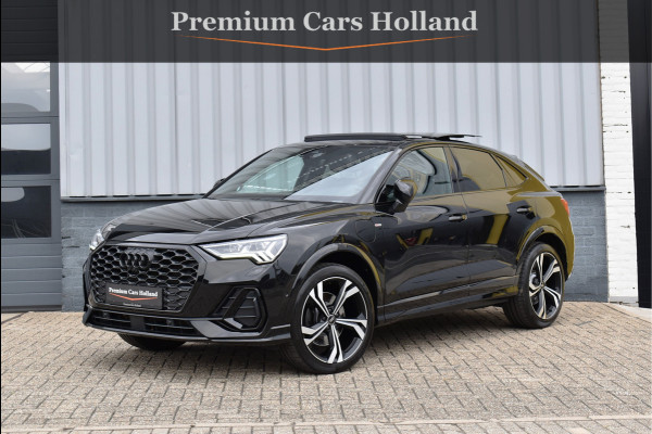 Audi Q3 Sportback 45 TFSI e S-Line 245 Pk Pano Vol Leder Matrix ACC Keyless 360 Camera Sfeer 20 Inch