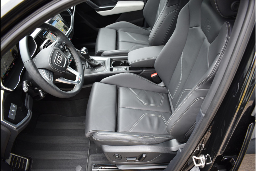 Audi Q3 Sportback 45 TFSI e S-Line 245 Pk Pano Vol Leder Matrix ACC Keyless 360 Camera Sfeer 20 Inch
