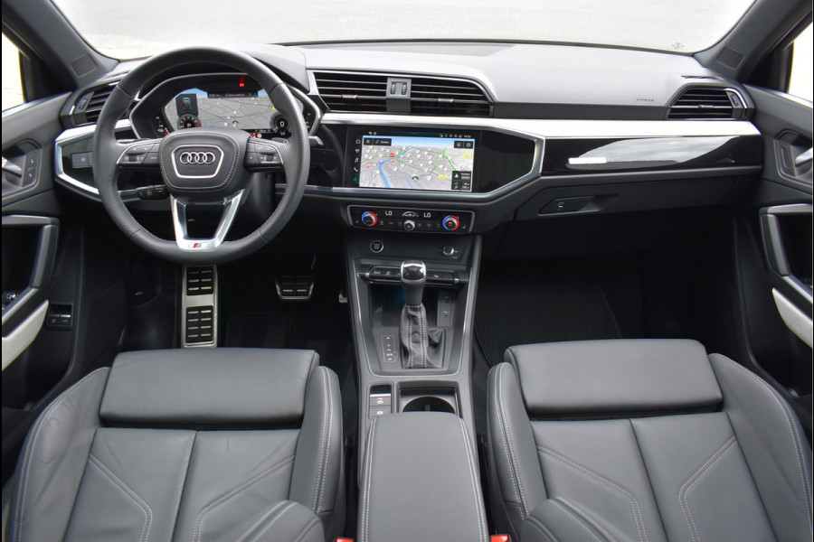 Audi Q3 Sportback 45 TFSI e S-Line 245 Pk Pano Vol Leder Matrix ACC Keyless 360 Camera Sfeer 20 Inch