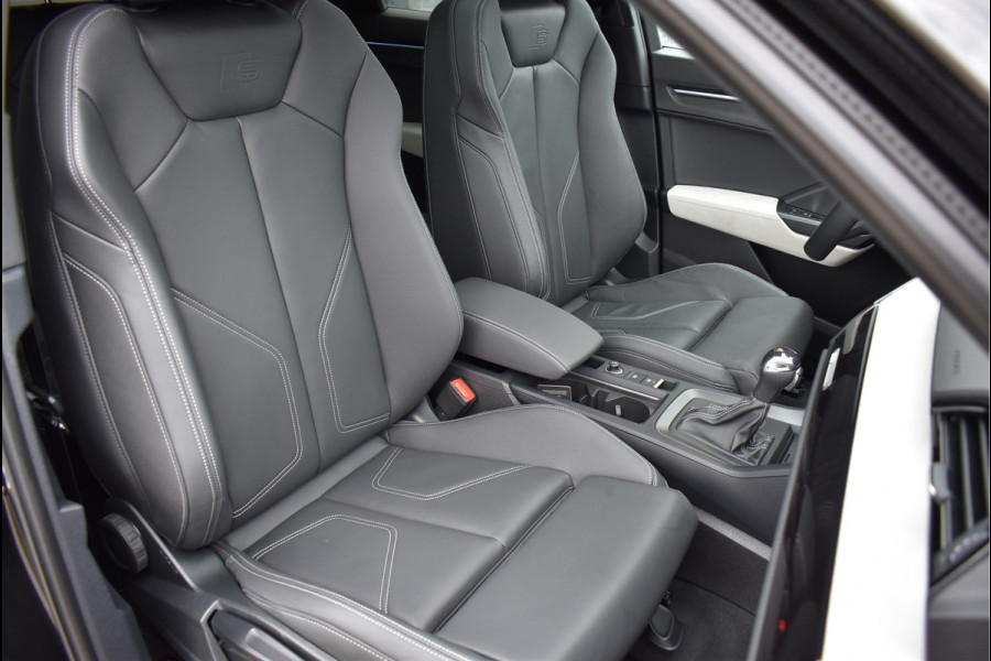 Audi Q3 Sportback 45 TFSI e S-Line 245 Pk Pano Vol Leder Matrix ACC Keyless 360 Camera Sfeer 20 Inch