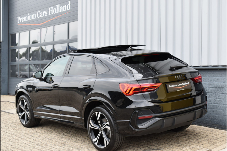 Audi Q3 Sportback 45 TFSI e S-Line 245 Pk Pano Vol Leder Matrix ACC Keyless 360 Camera Sfeer 20 Inch