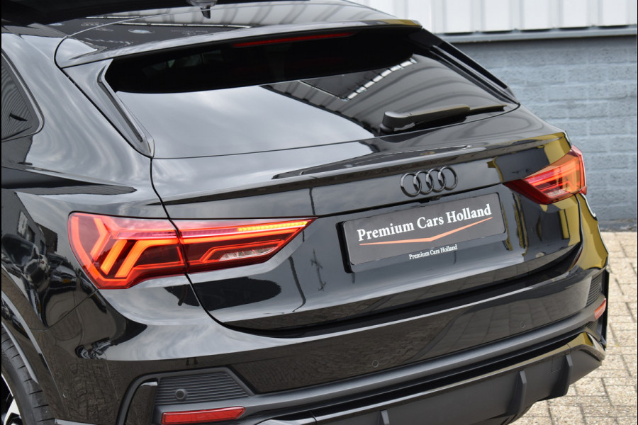 Audi Q3 Sportback 45 TFSI e S-Line 245 Pk Pano Vol Leder Matrix ACC Keyless 360 Camera Sfeer 20 Inch