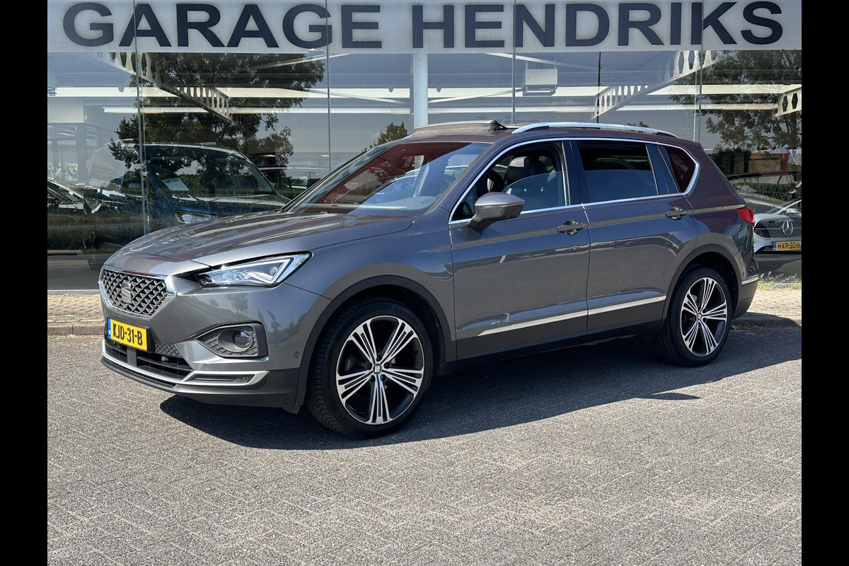 Seat Tarraco 1.5 TSI Xcellence 7p. | Trekhaak 1800kg! | Technology Pack | Upgrade Winter Pack | Pano | Elektrisch Schuif/Kantel Dak | V+A stoelen verwarmd | Camera | Navi |