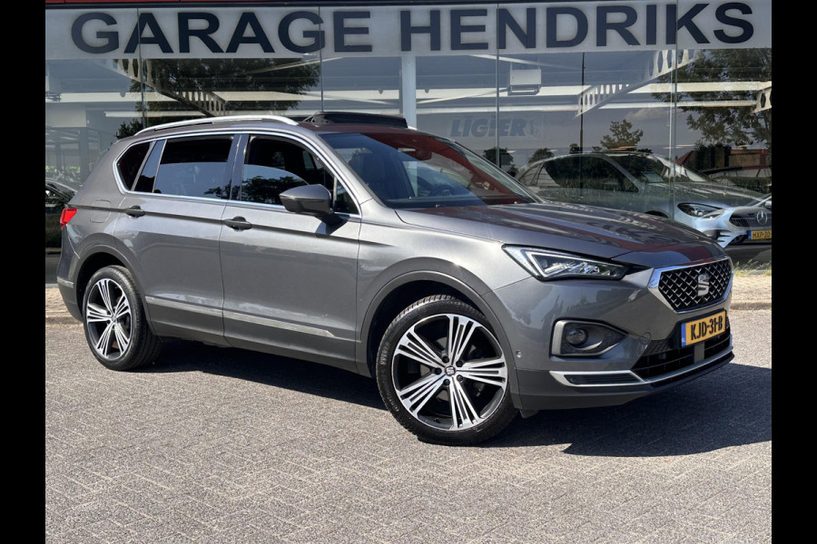 Seat Tarraco 1.5 TSI Xcellence 7p. | Trekhaak 1800kg! | Technology Pack | Upgrade Winter Pack | Pano | Elektrisch Schuif/Kantel Dak | V+A stoelen verwarmd | Camera | Navi |