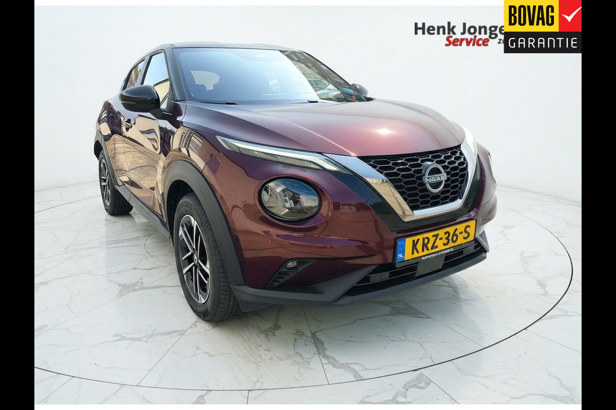 Nissan Juke 1.0 DIG-T N-Connecta AUTOMAAT uit 2024 Rijklaar + 12 maanden Bovag-garantie  Henk Jongen Auto's in Helmond,  al 50 jaar service zoals 't hoort!