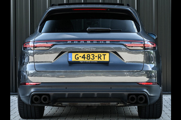 Porsche Cayenne 3.0 E-Hybrid NL-Auto | Dealeronderhouden | Panoramadak | 18 Wegs Memory Seats | Bose | 360 Camera | HUD | Achterasbesturing | Sport Chrono | Luchtvering | Soft Close | Ambiance Interieur |