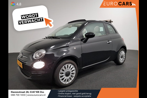 Fiat 500C 1.0 Hybrid Lounge + Climate Control Cruise Control DAB Parkeer Sensoren Lichtmetalen velgen