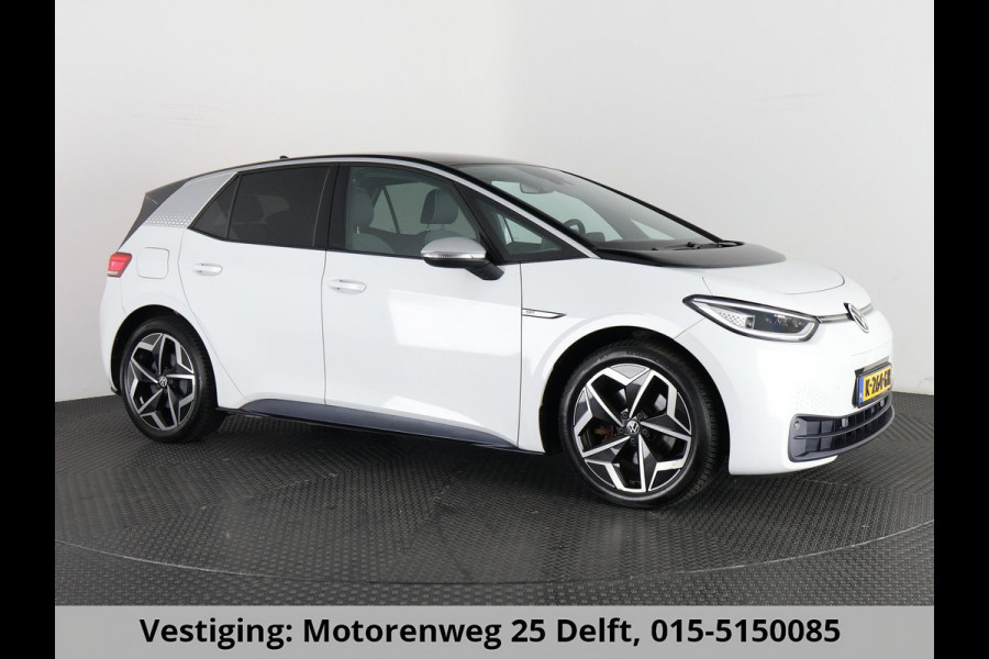 Volkswagen ID.3 FIRST PLUS 58 KWH 1e EIG SOD ACCU 90% GAR. 1-2031* BIJNA 2021. NAVI.STOEL EN STUUR VERWARMING ETC