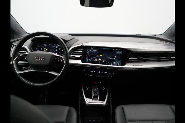 Audi Q4 e-tron 40 Advanced edition 82 kWh 204pk Dealer O.H. | Lederen Comfortzetels Verwarmd | Cruise Control | Virtual Cockpit | Navigatie | DAB | 19"L.M | Lane Assist |