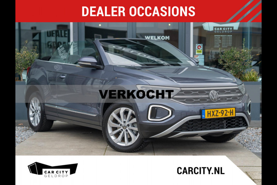 Volkswagen T-Roc Cabrio 1.0 TSI Style / ACC / Camera / Carplay / Stoelverwarming