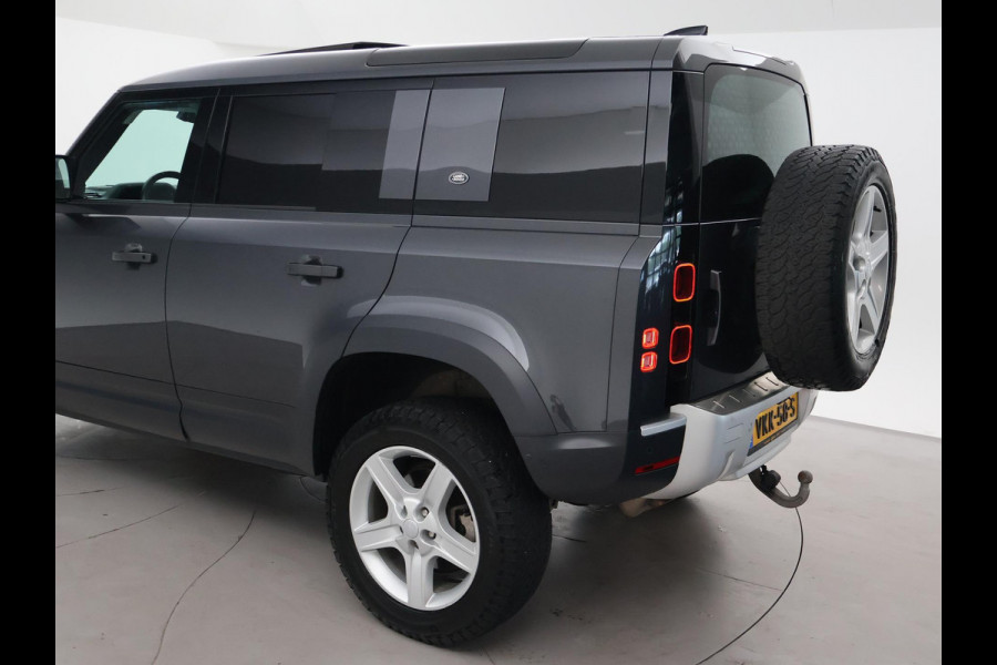 Land Rover Defender 3.0 P400 6-CILINDER BENZINE GRIJS KENTEKEN HSE + PANORAMA | HEAD-UP | TREKHAAK | 360 CAMERA