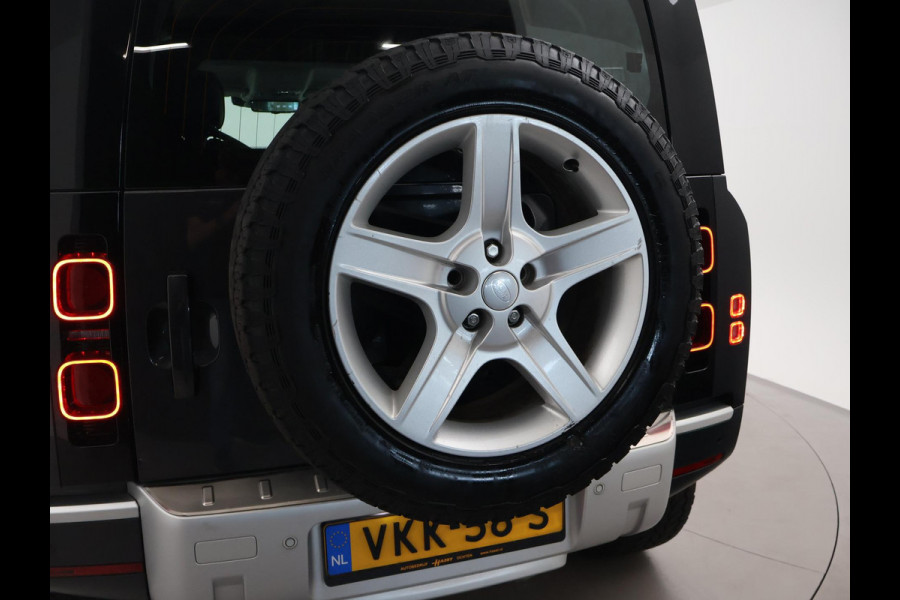 Land Rover Defender 3.0 P400 6-CILINDER BENZINE GRIJS KENTEKEN HSE + PANORAMA | HEAD-UP | TREKHAAK | 360 CAMERA