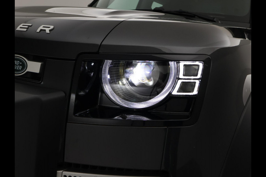 Land Rover Defender 3.0 P400 6-CILINDER BENZINE GRIJS KENTEKEN HSE + PANORAMA | HEAD-UP | TREKHAAK | 360 CAMERA