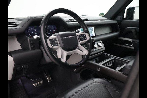 Land Rover Defender 3.0 P400 6-CILINDER BENZINE GRIJS KENTEKEN HSE + PANORAMA | HEAD-UP | TREKHAAK | 360 CAMERA