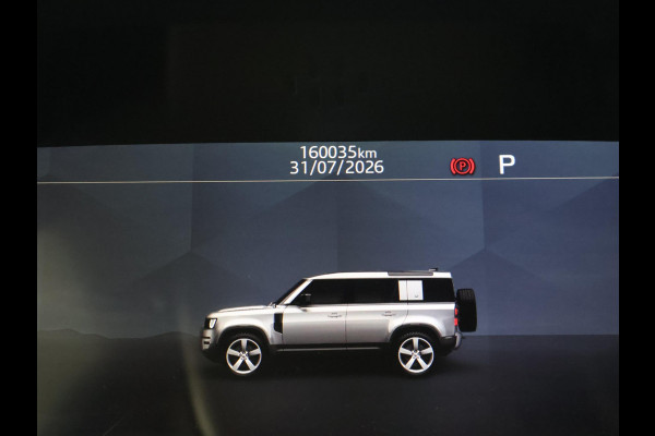 Land Rover Defender 3.0 P400 6-CILINDER BENZINE GRIJS KENTEKEN HSE + PANORAMA | HEAD-UP | TREKHAAK | 360 CAMERA