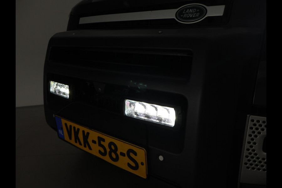 Land Rover Defender 3.0 P400 6-CILINDER BENZINE GRIJS KENTEKEN HSE + PANORAMA | HEAD-UP | TREKHAAK | 360 CAMERA