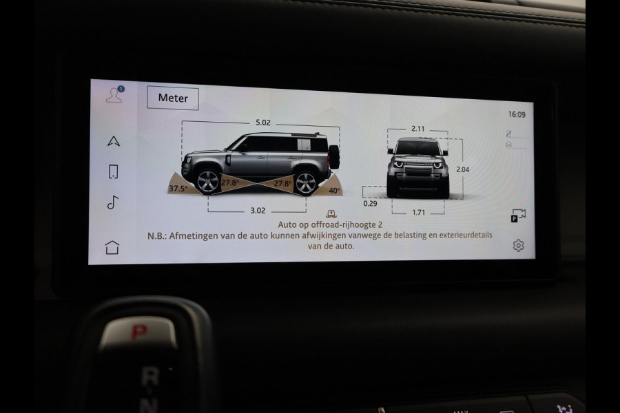 Land Rover Defender 3.0 P400 6-CILINDER BENZINE GRIJS KENTEKEN HSE + PANORAMA | HEAD-UP | TREKHAAK | 360 CAMERA