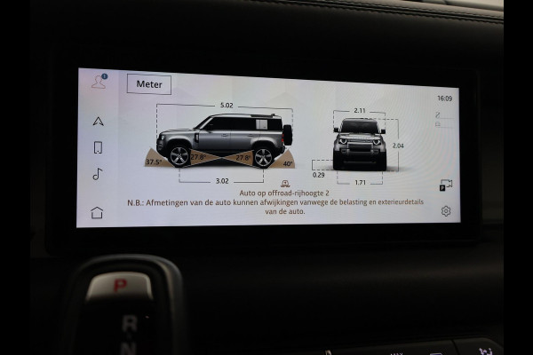 Land Rover Defender 3.0 P400 6-CILINDER BENZINE GRIJS KENTEKEN HSE + PANORAMA | HEAD-UP | TREKHAAK | 360 CAMERA