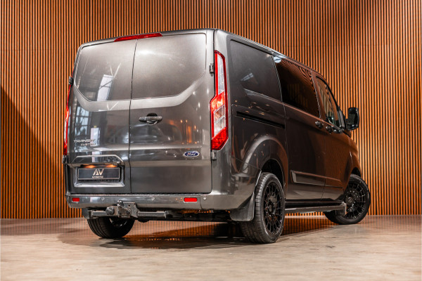 Ford Transit Custom 300 2.0 TDCI DC | Dubbel cabine | L+R Schuifdeur | Elek stoelen | CarPlay | Lederen bekleding | Navigatie | Stoelverwarming | Nieuwe APK | NAP Logisch