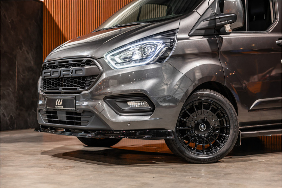 Ford Transit Custom 300 2.0 TDCI DC | Dubbel cabine | L+R Schuifdeur | Elek stoelen | CarPlay | Lederen bekleding | Navigatie | Stoelverwarming | Nieuwe APK | NAP Logisch