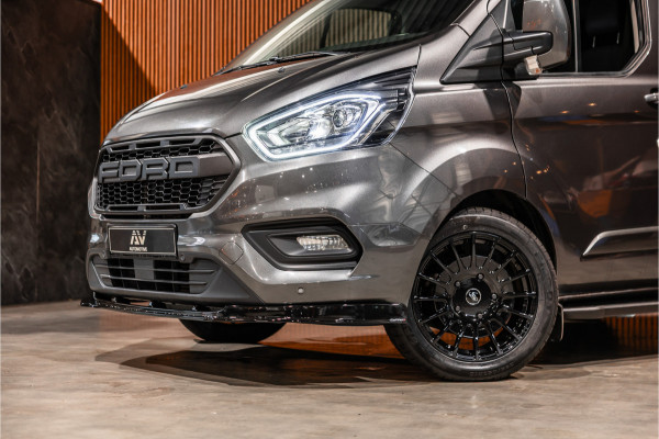 Ford Transit Custom 300 2.0 TDCI DC | Dubbel cabine | L+R Schuifdeur | Elek stoelen | CarPlay | Lederen bekleding | Navigatie | Stoelverwarming | Nieuwe APK | NAP Logisch
