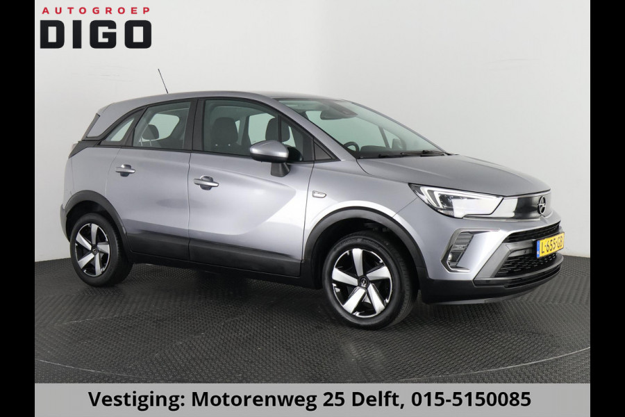 Opel Crossland 1.2 TURBO EDITION 1e EIG. GARANTIE TOT 5-2031* 100% ONDERHOUDEN. CARPLAY NAVIGATIE. CRUISE CONTROL . PARKEERSENSOREN VOOR & ACHTER .