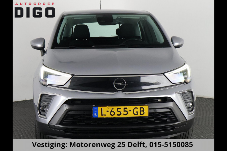 Opel Crossland 1.2 TURBO EDITION 1e EIG. GARANTIE TOT 5-2031* 100% ONDERHOUDEN. CARPLAY NAVIGATIE. CRUISE CONTROL . PARKEERSENSOREN VOOR & ACHTER .