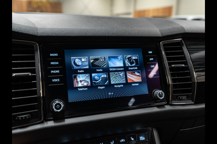 Škoda Kodiaq 1.5 TSI 150PK DSG Business Edition Plus, Virtual Cockpit, Apple Carplay, Voll Led, ACC, Clima, Ambiënte Light, Navi