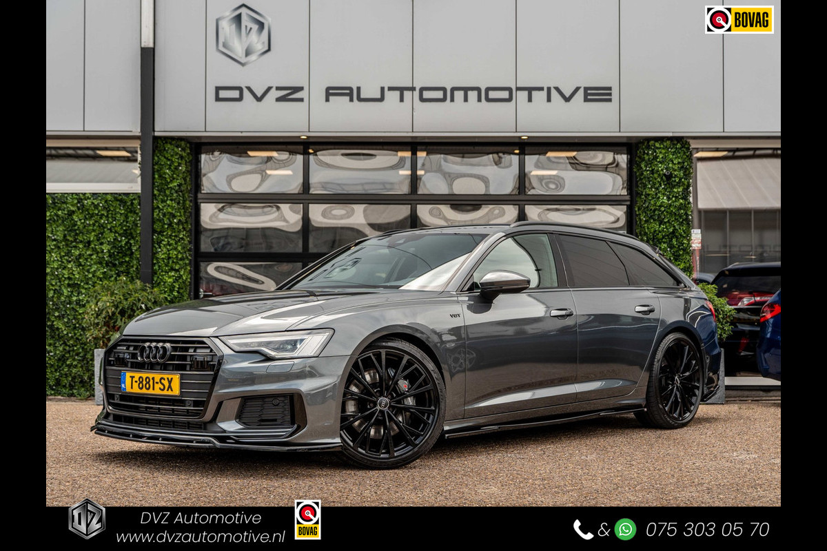 Audi A6 Avant 55 TFSI V6 340PK Quattro Sport S line | Maxton | S-Sportstoelen | Matrix | Camera