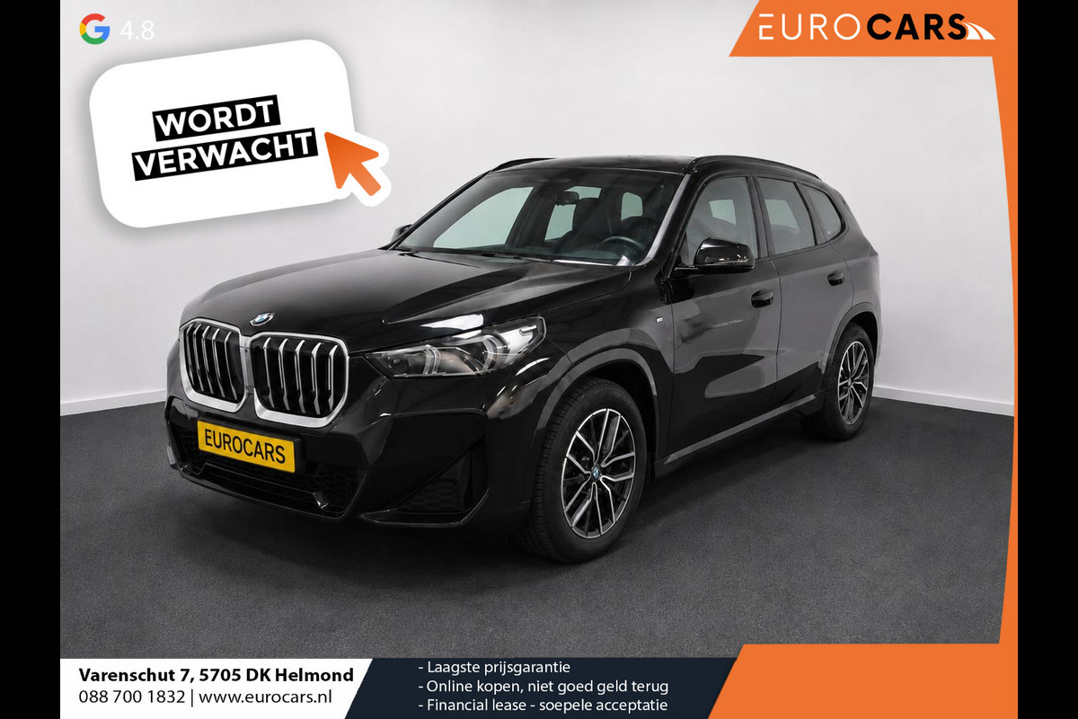BMW X1 xDrive25e M-Sport Trekhaak Navigatie Apple CarPlay Android Auto Camera Parkeerhulp Adaptive Cruise Control Dodehoekdetectie Stoelverwarming Full Led Leder Keyless entry Climate Control Lichtmetalen velgen