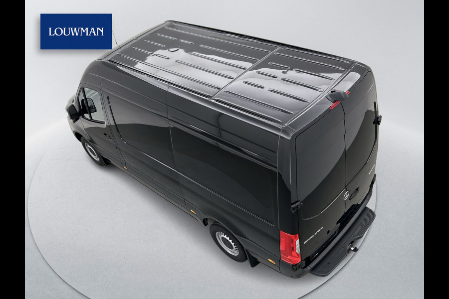 Mercedes-Benz Sprinter 317 CDI L2H2 Select Geveerde stoel Navigatie Parkeerpakket Stoelverwarming Betimmering Trekhaak 24 maanden Mercedes Certified garantie