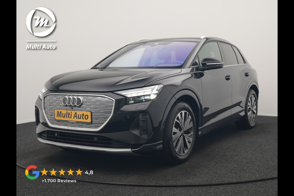 Audi Q4 e-tron 40 Edition 77 kWh 204pk Dealer O.H | Adaptive Cruise | Camera | Sportstoelen Verwarmd | BLIS | Keyless | Virtual | Navigatie | DAB | 19"L.M |