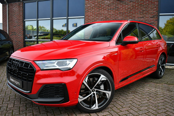 Audi Q7 55 TFSI e quattro S-Line Rijklaar! Pano 22inch Contourzetels Luchtv
