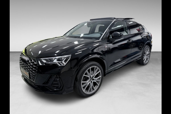 Audi Q3 Sportback 45 TFSI e 3X S-LINE BLACKLINE 20'' PANO/LEDER/SFEERVERL/E-STOELEN/SONOS/CAM/ADAPT-CR///