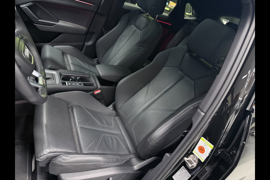 Audi Q3 Sportback 45 TFSI e 3X S-LINE BLACKLINE 20'' PANO/LEDER/SFEERVERL/E-STOELEN/SONOS/CAM/ADAPT-CR///