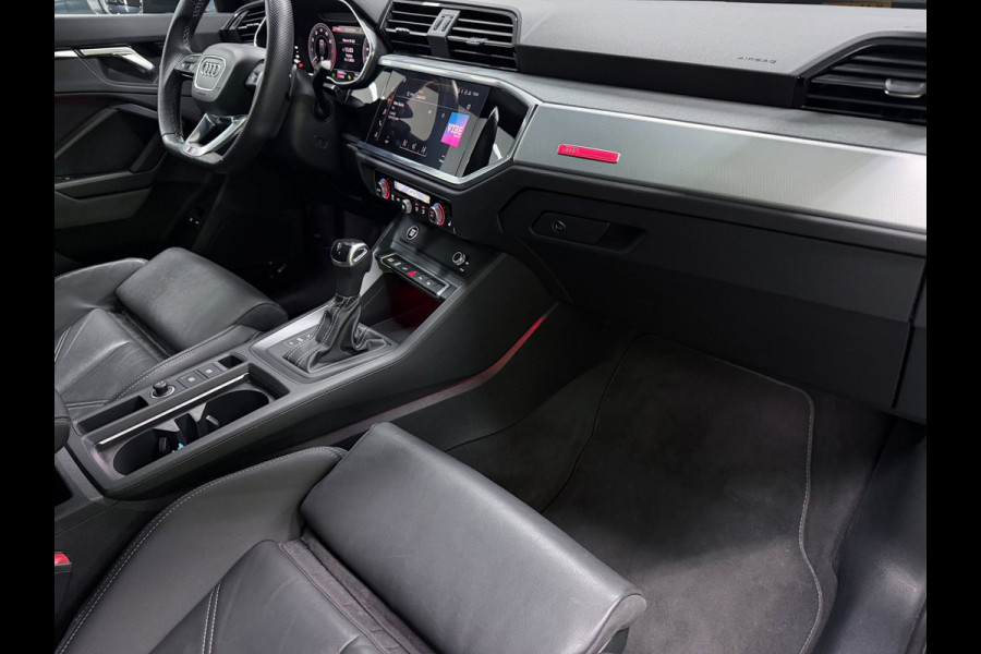 Audi Q3 Sportback 45 TFSI e 3X S-LINE BLACKLINE 20'' PANO/LEDER/SFEERVERL/E-STOELEN/SONOS/CAM/ADAPT-CR///
