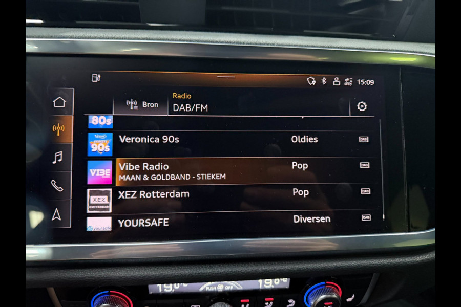 Audi Q3 Sportback 45 TFSI e 3X S-LINE BLACKLINE 20'' PANO/LEDER/SFEERVERL/E-STOELEN/SONOS/CAM/ADAPT-CR///