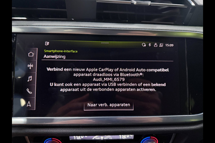 Audi Q3 Sportback 45 TFSI e 3X S-LINE BLACKLINE 20'' PANO/LEDER/SFEERVERL/E-STOELEN/SONOS/CAM/ADAPT-CR///