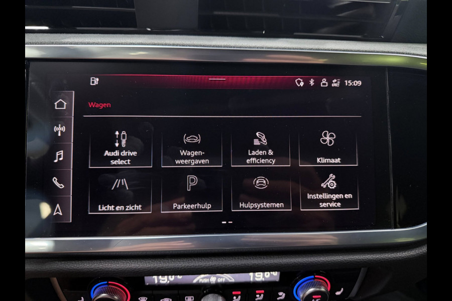 Audi Q3 Sportback 45 TFSI e 3X S-LINE BLACKLINE 20'' PANO/LEDER/SFEERVERL/E-STOELEN/SONOS/CAM/ADAPT-CR///