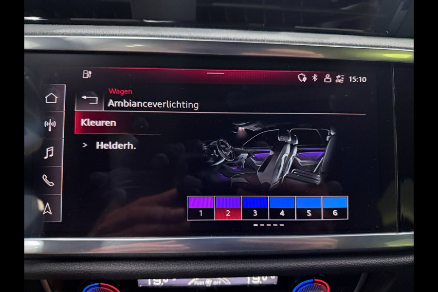 Audi Q3 Sportback 45 TFSI e 3X S-LINE BLACKLINE 20'' PANO/LEDER/SFEERVERL/E-STOELEN/SONOS/CAM/ADAPT-CR///