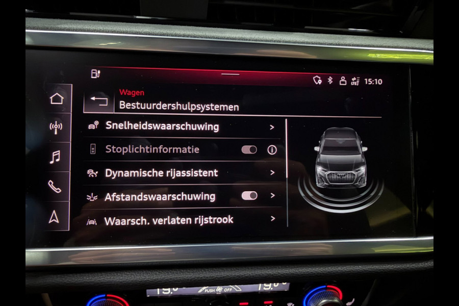 Audi Q3 Sportback 45 TFSI e 3X S-LINE BLACKLINE 20'' PANO/LEDER/SFEERVERL/E-STOELEN/SONOS/CAM/ADAPT-CR///