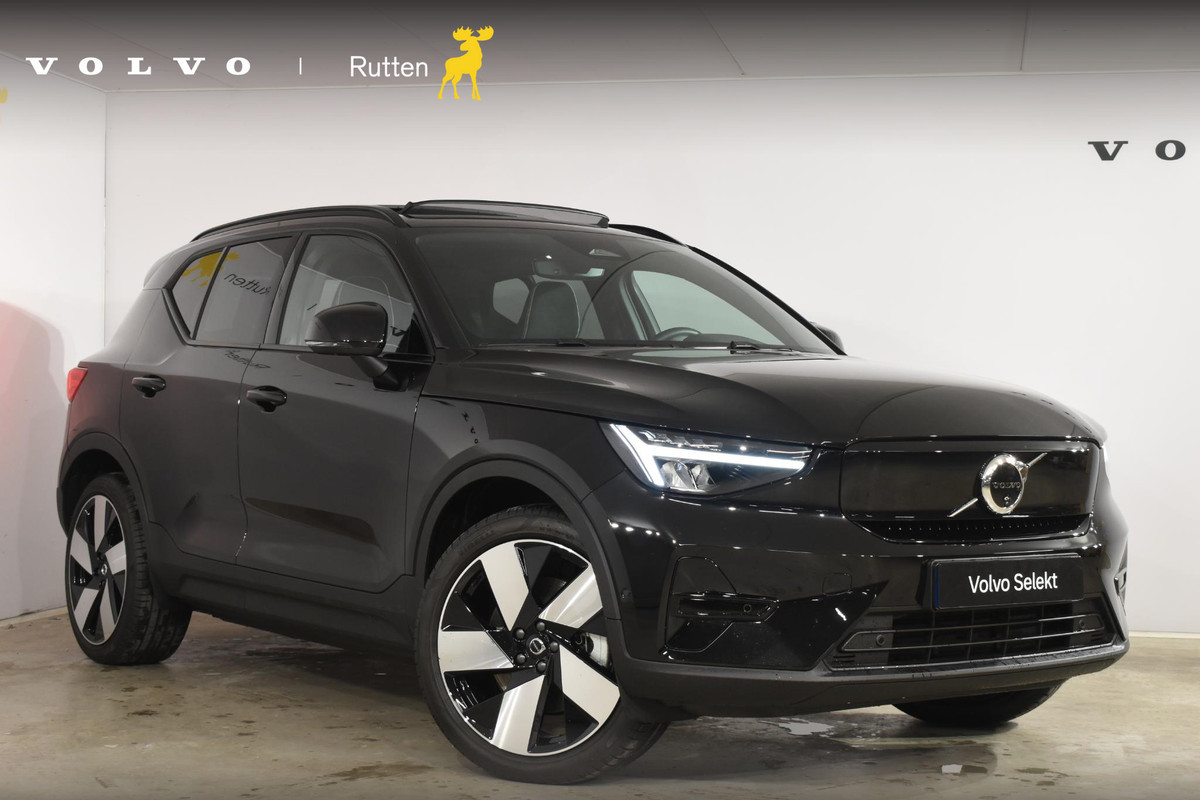 Volvo EX40 Single Motor Extended Range Plus 82 kWh / Panoramadak / Harman Kardon / 360 camera / Microtech/Nubuck / 20'' 5-Spaaks Black Diamond Cut