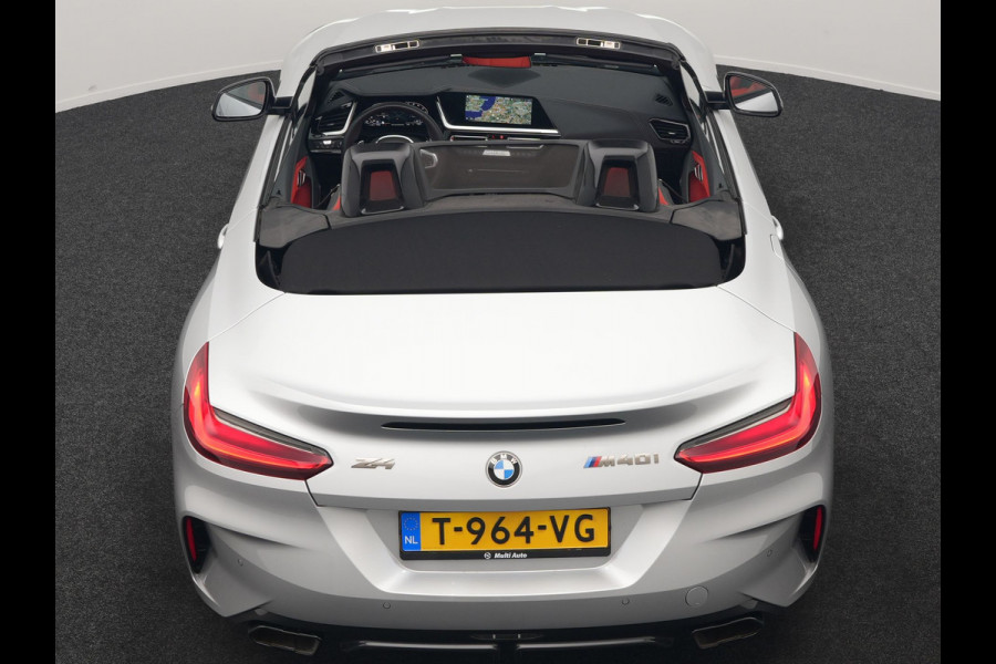BMW Z4 Roadster M40i M Sport 340pk Dealer O.H. | Adaptive Cruise | Camera | Harman / Kardon | Lederen Sportstoelen Memory & Verwarmd | Adaptief Onderstel | Sfeerverlichting | Stuur Verwarmd | 19"L.M | Apple Carplay | Virtual | Navigatie |