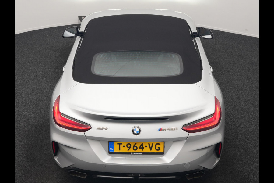 BMW Z4 Roadster M40i M Sport 340pk Dealer O.H. | Adaptive Cruise | Camera | Harman / Kardon | Lederen Sportstoelen Memory & Verwarmd | Adaptief Onderstel | Sfeerverlichting | Stuur Verwarmd | 19"L.M | Apple Carplay | Virtual | Navigatie |