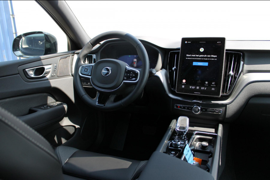 Volvo XC60 T8 455PK Automaat AWD Plus Black Edition Google infotainment / 21" lichtmetalen velgen / Verwarmbare voorstoelen en stuurwiel / Adaptieve cruise control
